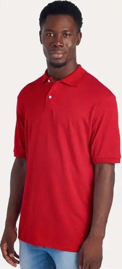 Jerzees 437r Dri Power Polo True Red