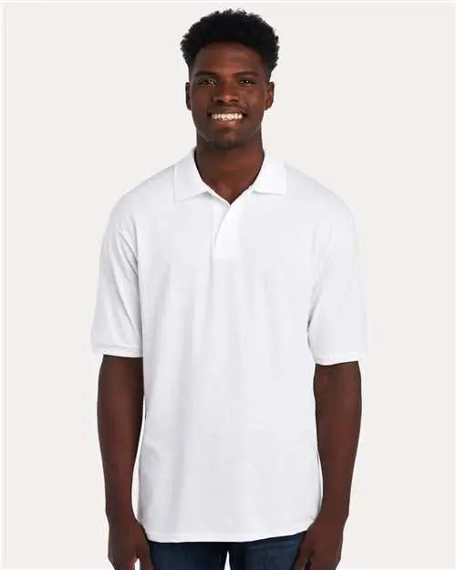 Jerzees 437r Dri-power Polo - White