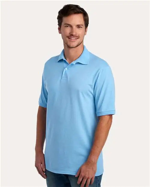 Jerzees 437r Dri-power® Polo - Light Blue