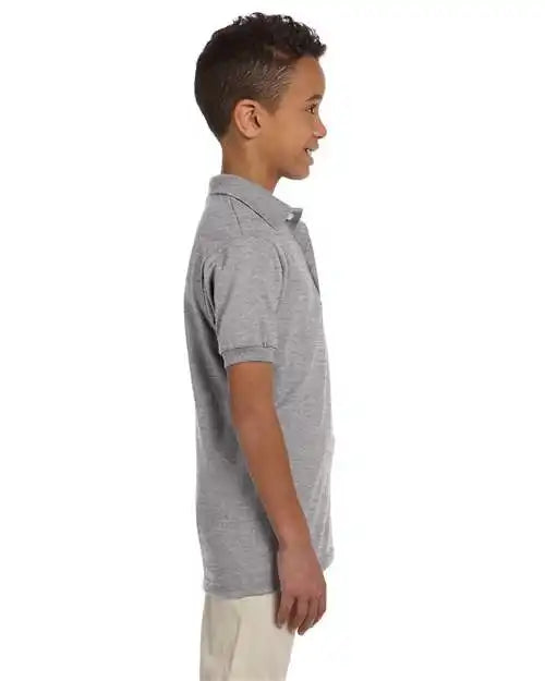Jerzees 437yr Spotshield® Youth 50/50 Polo - Oxford - Xl