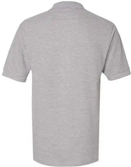 Jerzees 443m 100% Ringspun Cotton Piqu Polo Athletic Heather