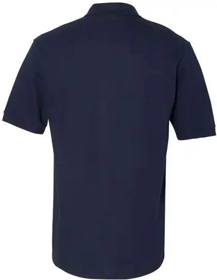 Jerzees 443m 100% Ringspun Cotton Piqu Polo J. Navy