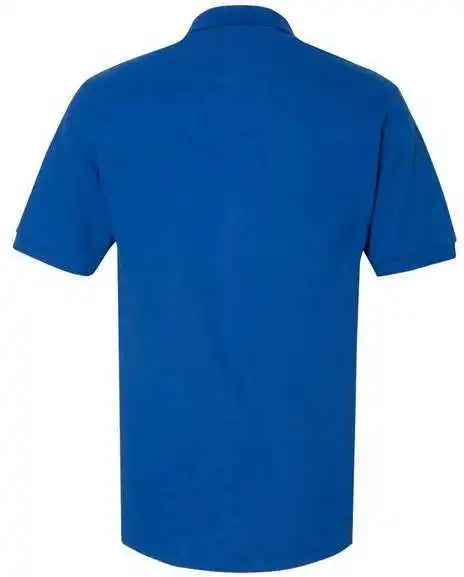 Jerzees 443m 100% Ringspun Cotton Piqu Polo Royal
