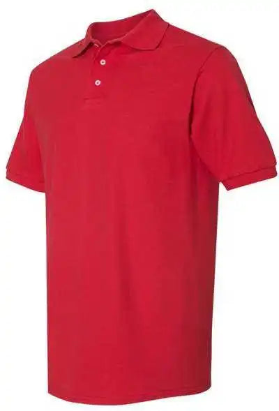 Jerzees 443m 100% Ringspun Cotton Piqu Polo - True Red