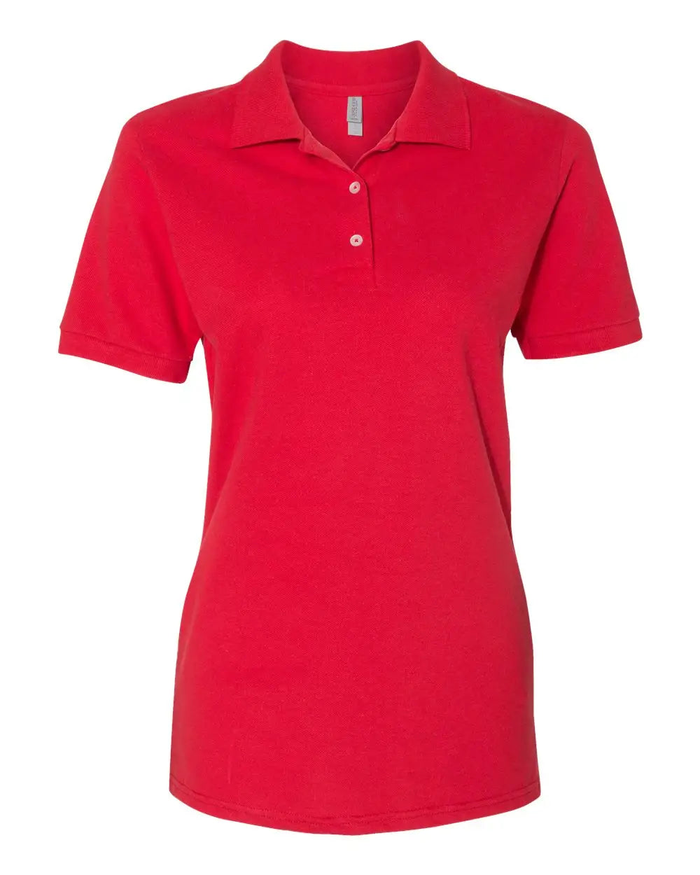 Jerzees 443w Women’s 100% Ring-spun Cotton Piquã Polo - True Red
