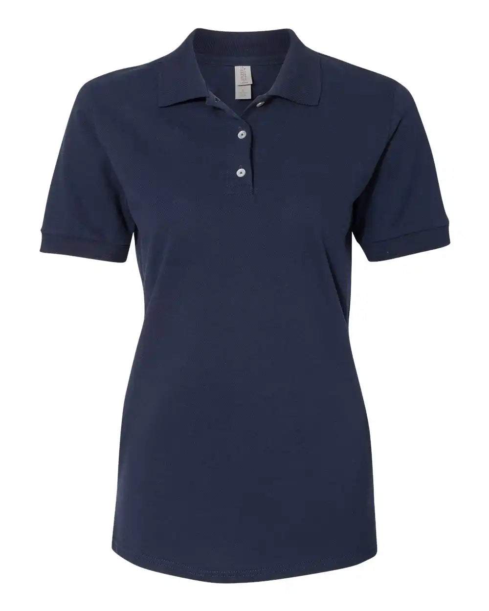 Jerzees 443w Women’s 100% Ring-spun Cotton Piqué Polo - J. Navy - s