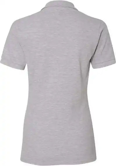 Jerzees 443w Women’s 100% Ringspun Cotton Piqu Polo Athletic Heather