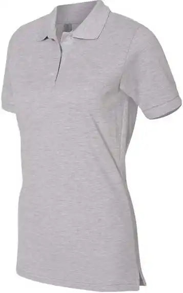 Jerzees 443w Women’s 100% Ringspun Cotton Piqu Polo - Athletic Heather