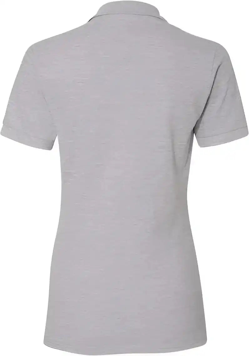 Jerzees 443w Women’s 100% Ringspun Cotton Piqu Polo - Athletic Heather