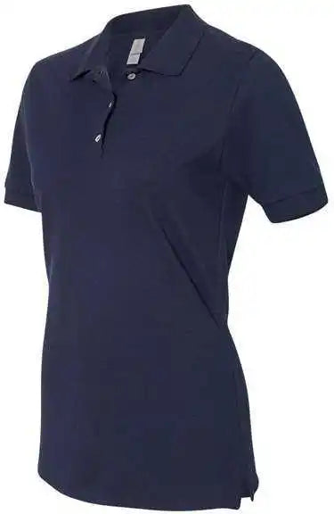 Jerzees 443w Women’s 100% Ringspun Cotton Piqu Polo - J. Navy