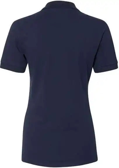 Jerzees 443w Women’s 100% Ringspun Cotton Piqu Polo - J. Navy