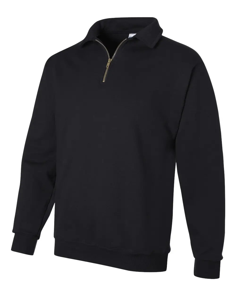 Jerzees 4528mr Super Sweats Nublend® Quarter-zip Cadet Collar Sweatshirt - Black - s