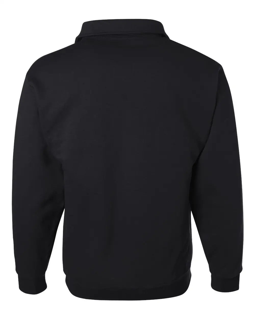 Jerzees 4528mr Super Sweats Nublend® Quarter-zip Cadet Collar Sweatshirt - Black