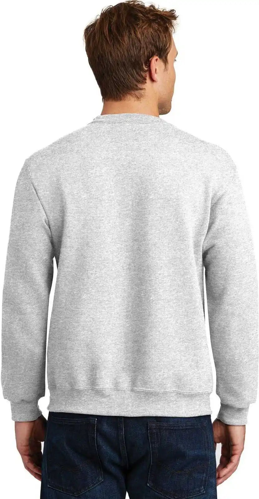 Jerzees 4662m Super Sweats Nublend Crewneck Sweatshirt - Ash