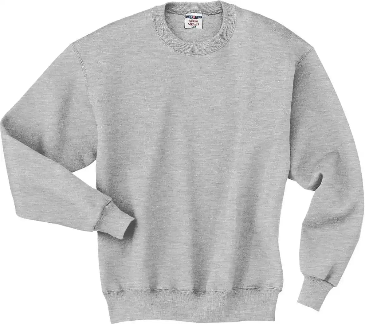 Jerzees 4662m Super Sweats Nublend Crewneck Sweatshirt - Ash