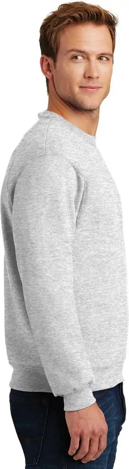 Jerzees 4662m Super Sweats Nublend Crewneck Sweatshirt - Ash