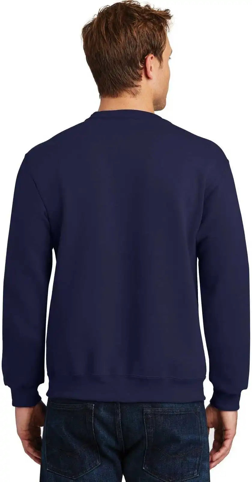 Jerzees 4662m Super Sweats Nublend Crewneck Sweatshirt - Navy