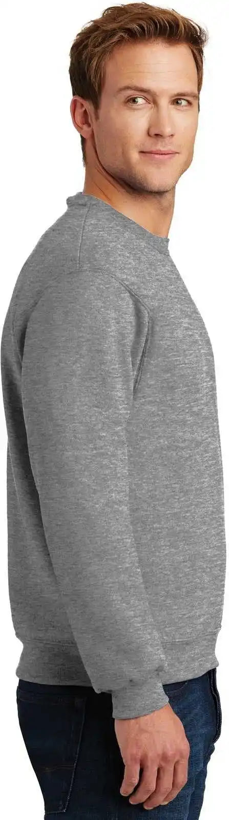 Jerzees 4662m Super Sweats Nublend Crewneck Sweatshirt Oxford