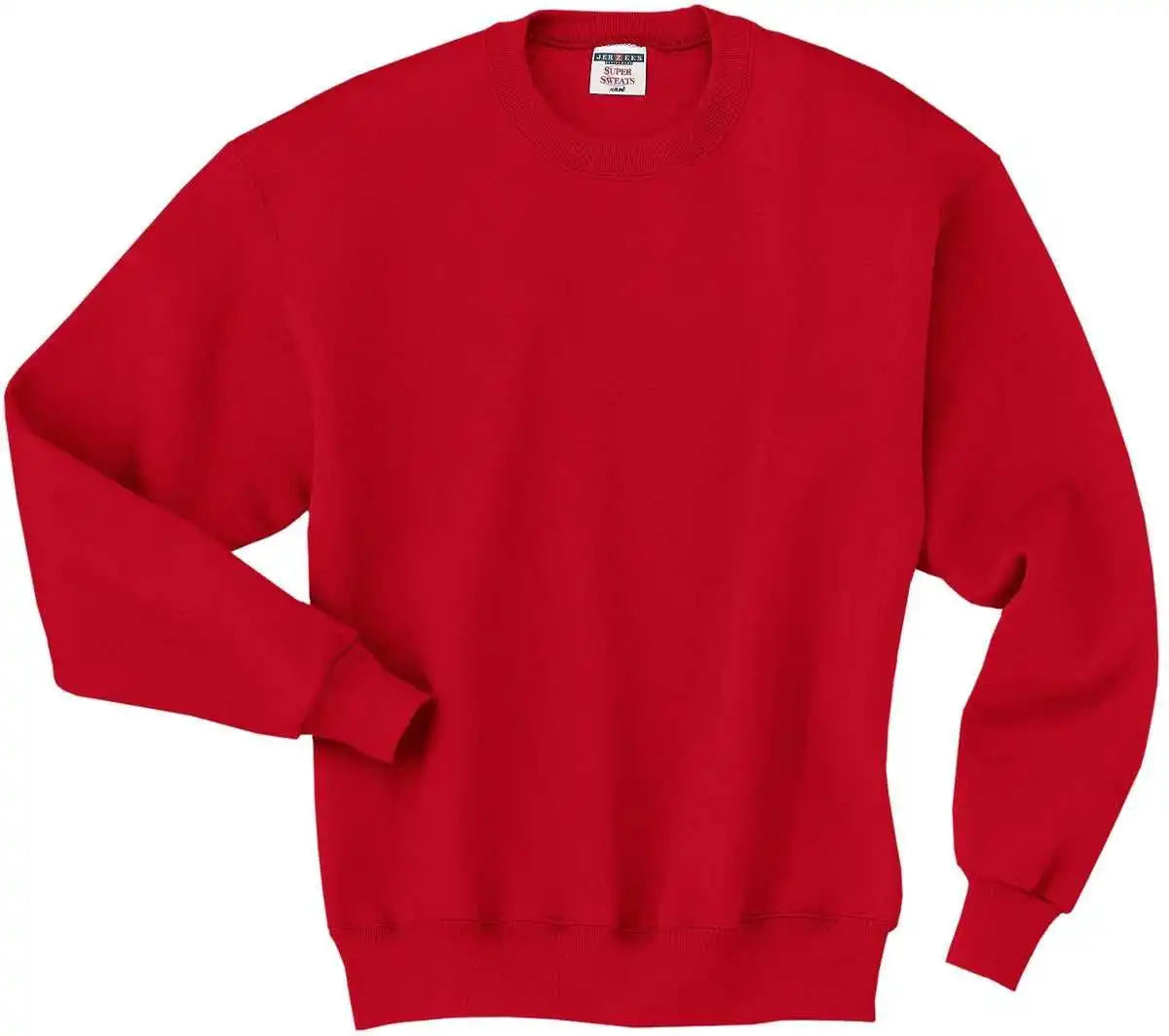 Jerzees 4662m Super Sweats Nublend Crewneck Sweatshirt - True Red