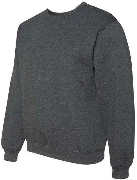 Jerzees 4662mr Super Sweats Nublend Crewneck Sweatshirt - Black Heather