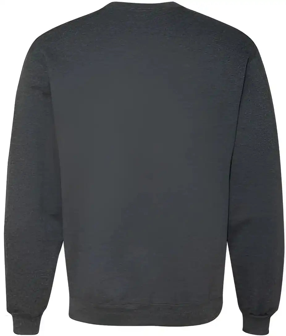 Jerzees 4662mr Super Sweats Nublend Crewneck Sweatshirt - Black Heather