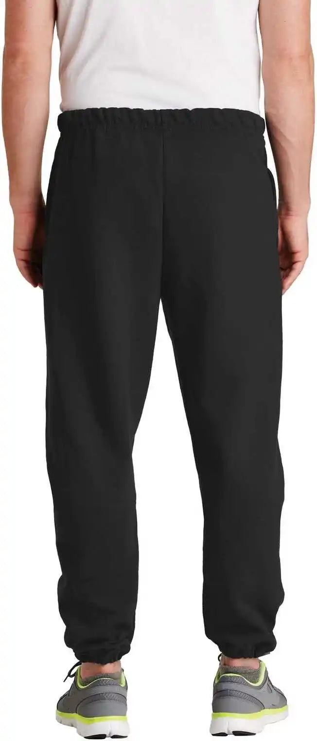 Jerzees 4850mp Super Sweats Nublend Sweatpant with Pockets - Black