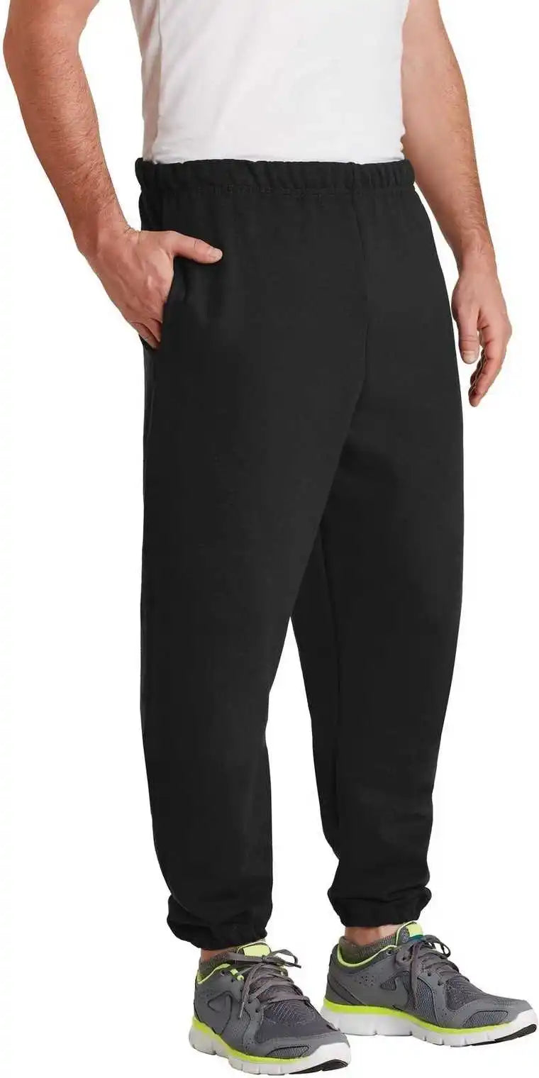 Jerzees 4850mp Super Sweats Nublend Sweatpant with Pockets - Black