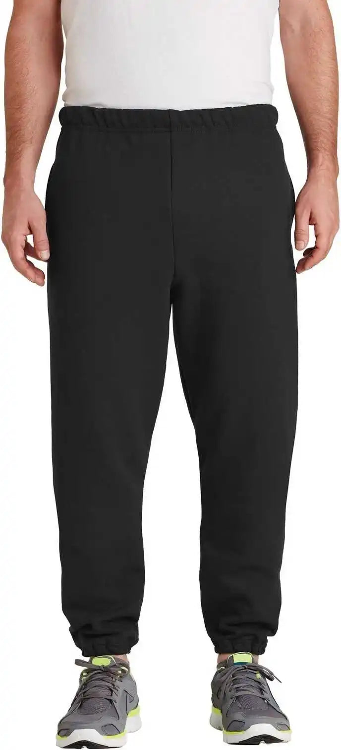 Jerzees 4850mp Super Sweats Nublend Sweatpant with Pockets - Black