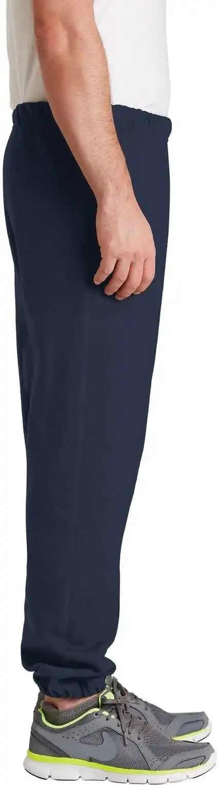 Jerzees 4850mp Super Sweats Nublend Sweatpant with Pockets Navy
