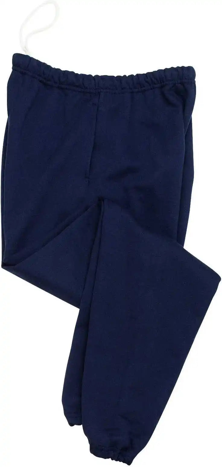 Jerzees 4850mp Super Sweats Nublend Sweatpant with Pockets Navy