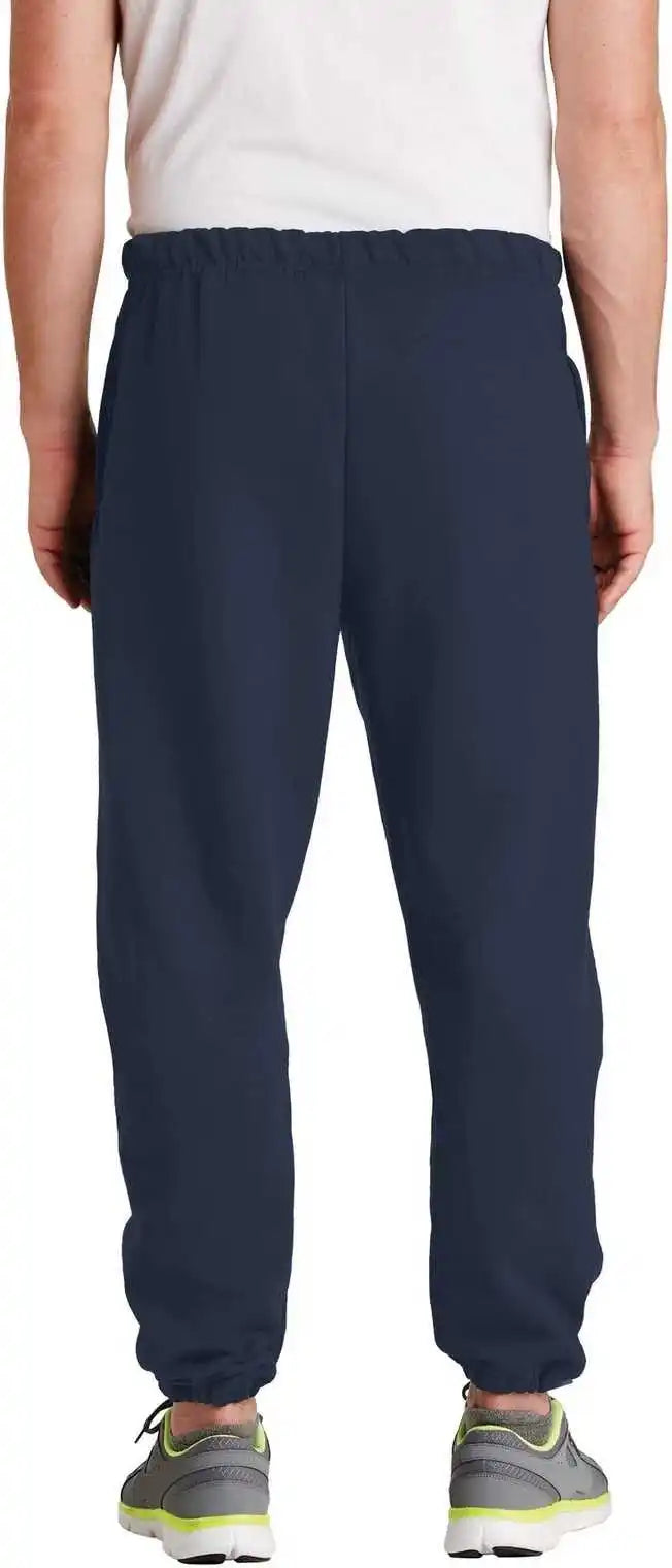 Jerzees 4850mp Super Sweats Nublend Sweatpant with Pockets Navy