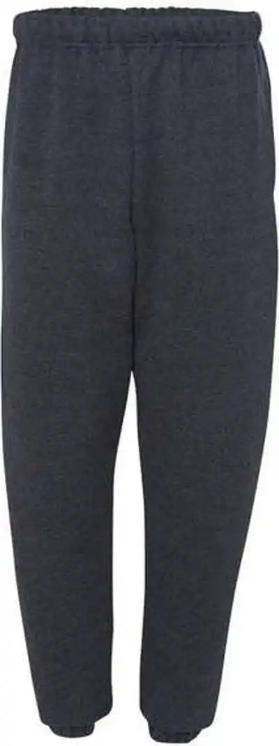 Jerzees 4850mr Super Sweats Nublend Sweatpants with Pockets - Black Heather