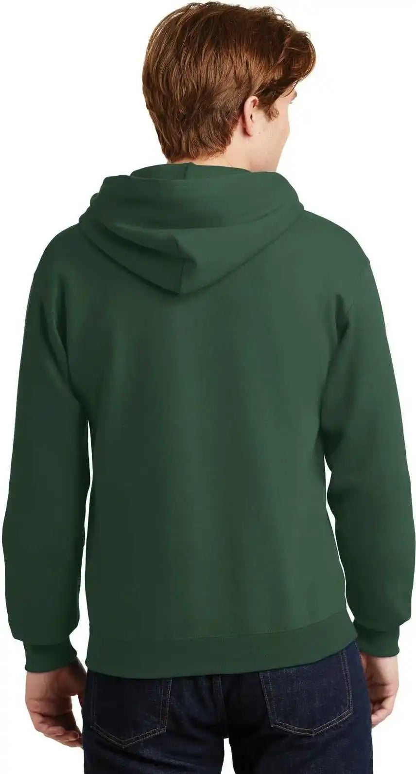 Jerzees 4997m Super Sweats Nublend Pullover Hooded Sweatshirt - Forest Green