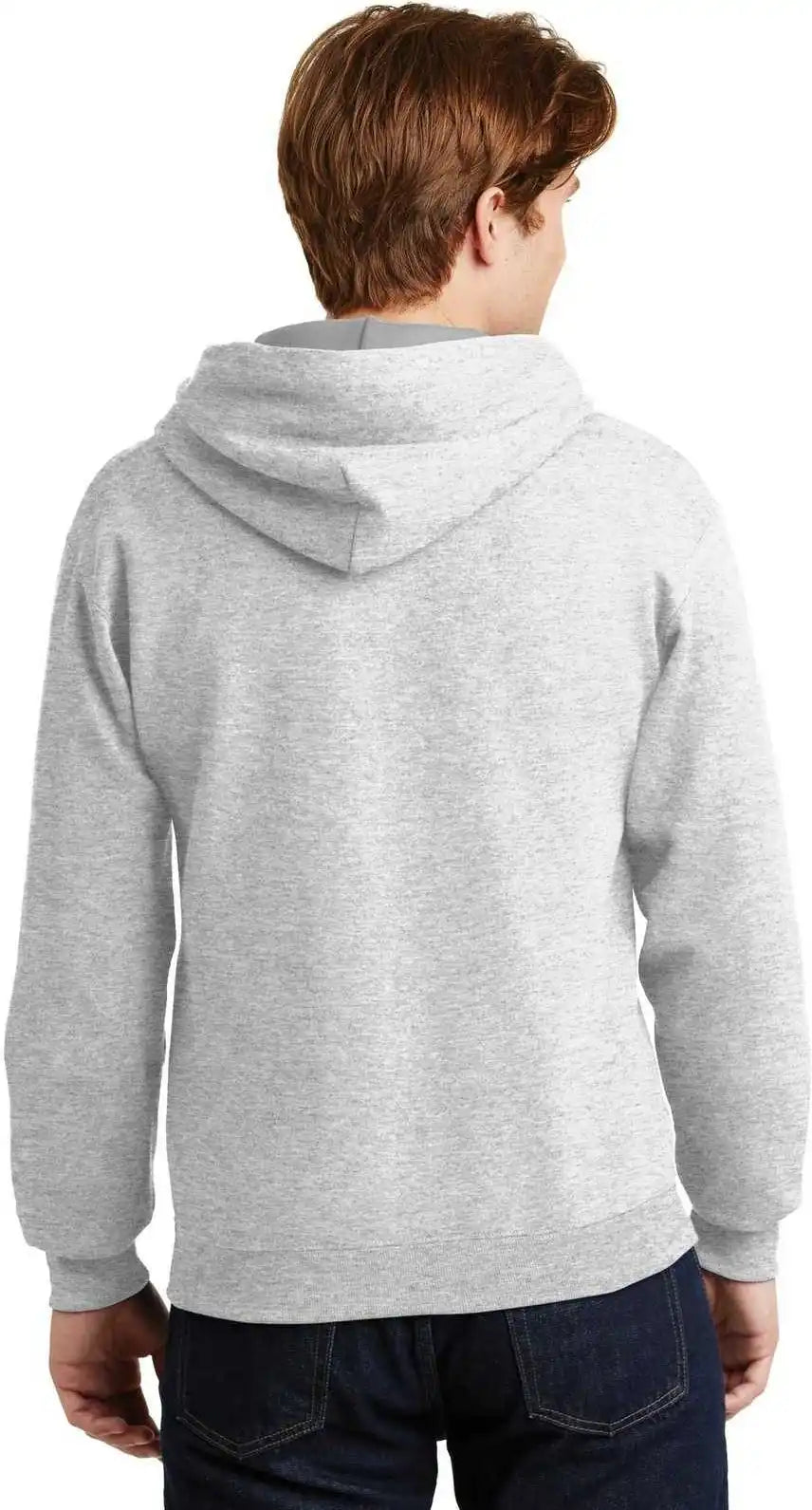 Jerzees 4997m Super Sweats Nublend Pullover Hooded Sweatshirt - Ash