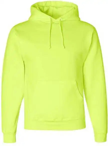 Jerzees 4997mr Super Sweats Nublend Hooded Sweatshirt Safety Green