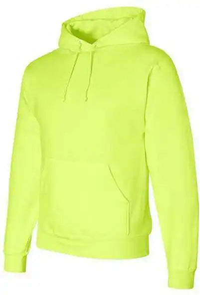 Jerzees 4997mr Super Sweats Nublend Hooded Sweatshirt Safety Green