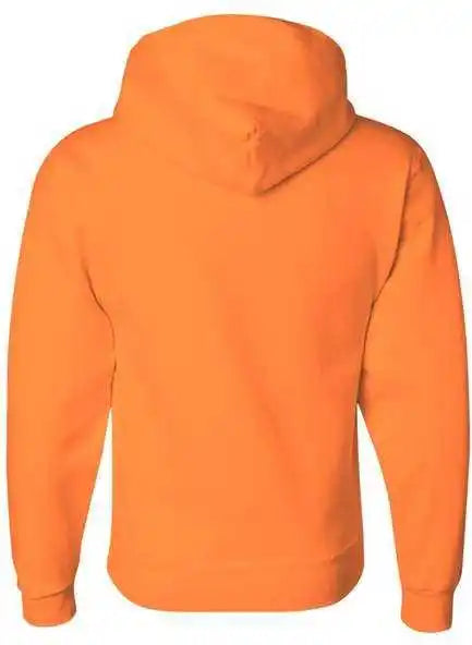 Jerzees 4997mr Super Sweats Nublend Hooded Sweatshirt - Safety Orange
