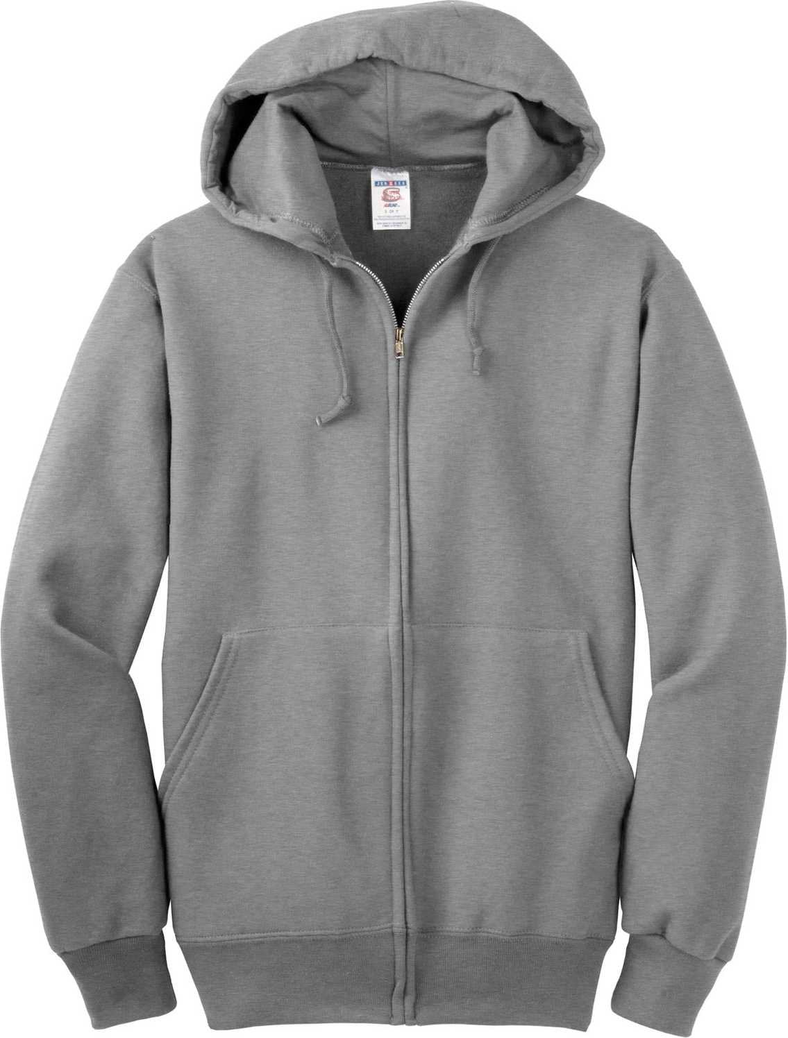Jerzees 4999m Super Sweats Nublend Full-zip Hooded Sweatshirt - Oxford