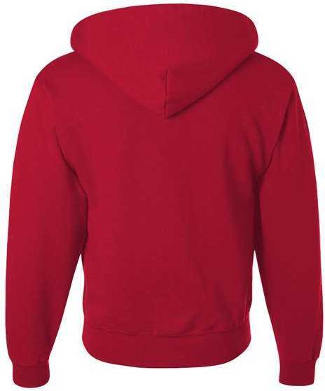 Jerzees 4999mr Super Sweats Nublend Full-zip Hooded Sweatshirt - True Red