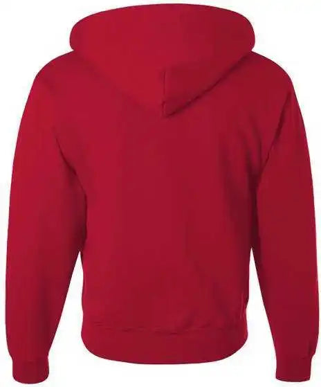Jerzees 4999mr Super Sweats Nublend Full-zip Hooded Sweatshirt - True Red