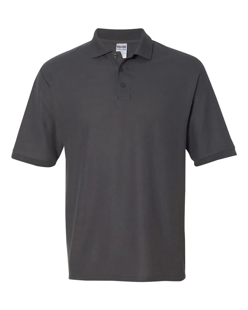 Jerzees 537mr Easy Care Piqué Polo - Charcoal Gray