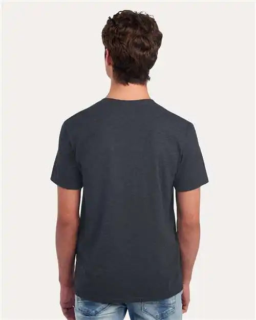 Jerzees 560mr Premium Blend Ring-spun T-shirt - Black Ink Heather