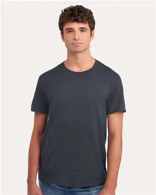 Jerzees 560mr Premium Blend Ring-spun T-shirt - Black Ink Heather