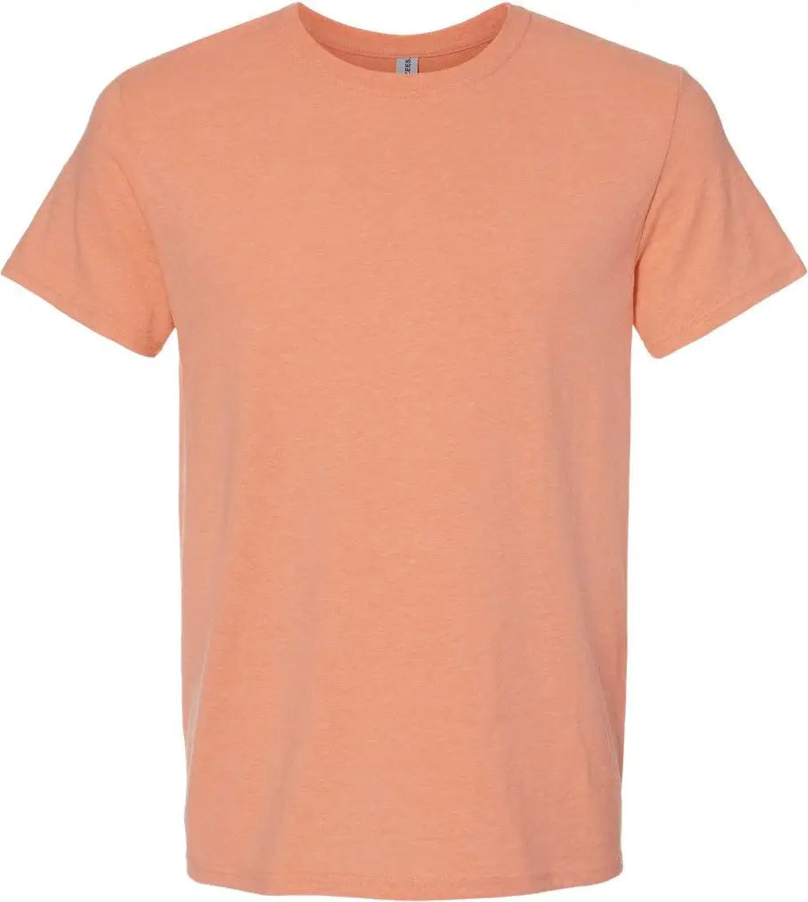 Jerzees 560mr Premium Blend Ring-spun T-shirt - Peach - Orange / s