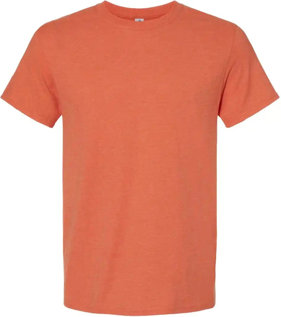 Jerzees 560mr Premium Blend Ring-spun T-shirt - Vintage Heather Orange - s