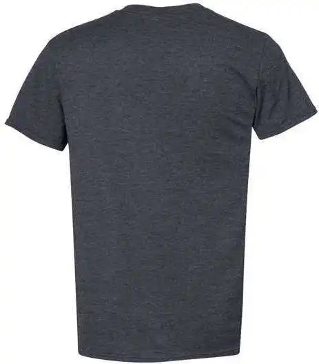 Jerzees 560mr Premium Blend Ringspun Crewneck t Shirt Black Ink Heather
