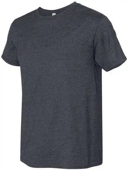 Jerzees 560mr Premium Blend Ringspun Crewneck t Shirt Black Ink Heather
