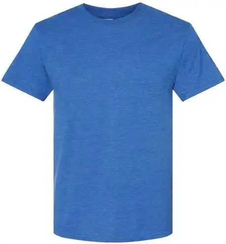 Jerzees 560mr Premium Blend Ringspun Crewneck t Shirt Retro Heather Royal