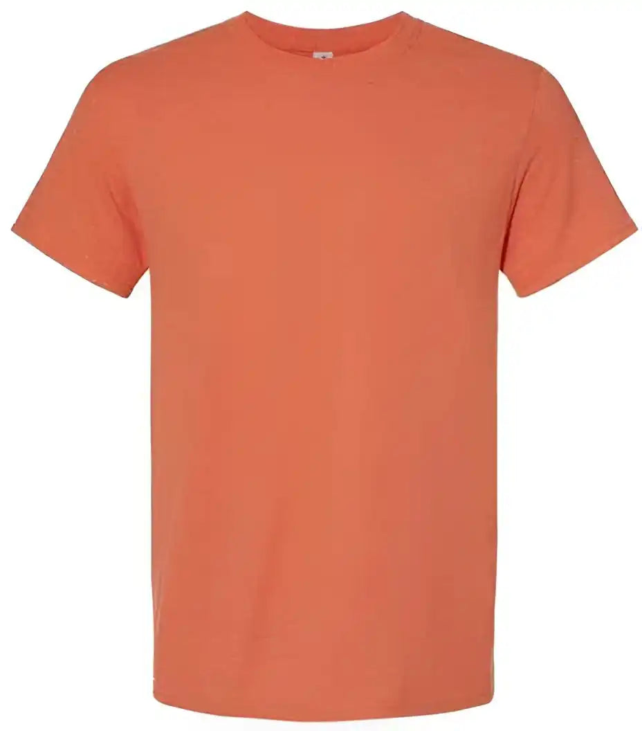 Jerzees 560mr Premium Blend Ringspun Crewneck t Shirt Vintage Heather Orange