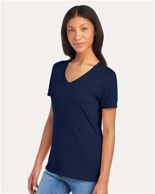 Jerzees 560wvr Women’s Premium Blend V-neck - J. Navy